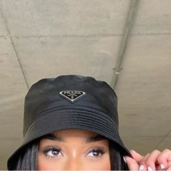 Prada Classic Black Bucket Hat - Picture 2 of 2